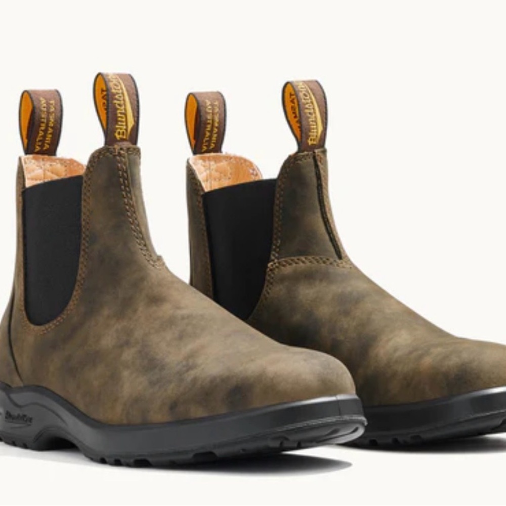 Blundstone Men's Brown Leather Boots NIB